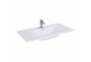 Vanity washbasin Elita Skappa, 71x46cm, overflow, battery hole, white