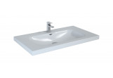 Vanity washbasin Elita Iwa, 94x51cm, overflow, battery hole, white