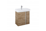 Set wall mounted cabinet z umywalką Elita Skye, 60cm, 2 doors, oak canela