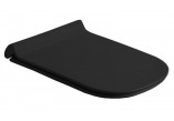 Seat WC Galassia Meg11 Slim, with soft closing, szybkie wypinanie, black mat