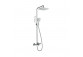 Shower set Ravak Termo 300, with mixer termostatyczną and rainfall TE 092.00/150 - chrome/white