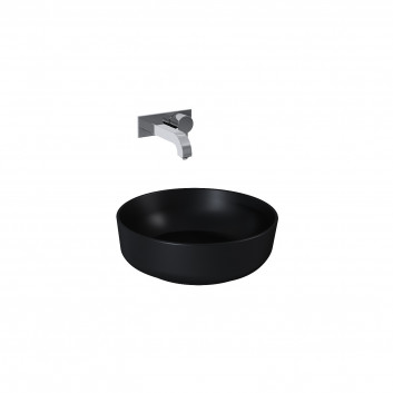 Countertop washbasin Elita Lorca, 41.5x41.5cm, without overflow, white