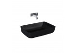 Countertop washbasin Elita Nomia, 50x39cm, without overflow, white