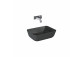 Countertop washbasin Elita Reni, 46x33cm, without overflow, fume matt