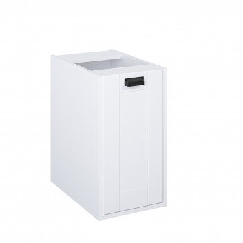 Column Elita Inge New, 35cm, 2 doors, 1 drawer, white mat