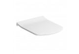 Toilet seat with soft closing Ravak Classic Slim, white