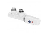 Set thermostatic Instal Projekt zespolony Dual Z15, prawy, kątowy (do instalacji cu) - white