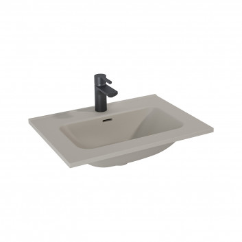 Vanity washbasin Elita Skappa, 101x46cm, overflow, without tap hole, white