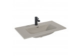 Vanity washbasin Elita Skappa 80, 81.5 x 46.6 cm, z overflow, battery hole, fume mat