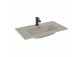 Vanity washbasin Elita Skappa 60, 61x46cm, z overflow, battery hole, antracyt mat