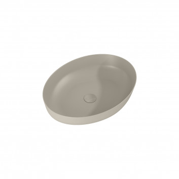 Countertop washbasin Elita Rika, 52x40cm, Ceram White, white