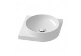 Washbasin Ravak Yard 450 C, 45 x 45 cm, white