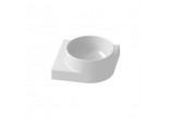 Washbasin Ravak Yard 280 C, 28 x 28 cm, white