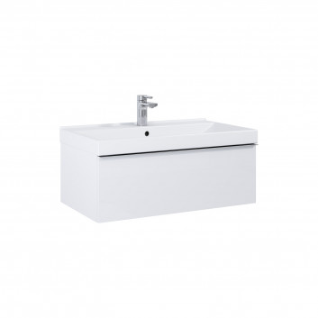 Komoda hanging Elita Look, 80cm, 1 drawer, white polysk