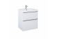 Cabinet vanity hanging Elita Look, 60cm, 1 drawer, white shine