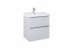 Cabinet vanity hanging Elita Look, 60cm, 1 drawer, white shine