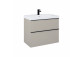 Cabinet vanity hanging Elita Look, 60cm, 2 szuflady, white shine