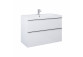 Cabinet vanity hanging Elita Look, 80cm, 2 szuflady, white shine