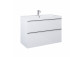 Cabinet vanity hanging Elita Look, 80cm, 2 szuflady, white shine