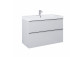 Cabinet vanity hanging Elita Look, 80cm, 2 szuflady, white shine