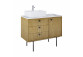 Cabinet vanity Elita Legacy, 100cm, right version, 3 drawers, 1 door, oak naturalny