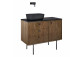 Cabinet vanity Elita Legacy, 100cm, right version, 3 drawers, 1 door, oak naturalny