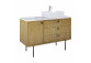 Cabinet vanity Elita Legacy, 100cm, right version, 3 drawers, 1 door, oak naturalny