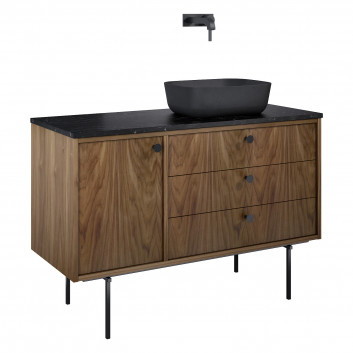 Cabinet vanity Elita Legacy, 100cm, right version, 3 drawers, 1 door, oak naturalny