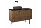 Cabinet vanity Elita Legacy, 120cm, right version, 3 drawers, 1 door, oak naturalny