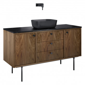 Cabinet vanity Elita Legacy, 120cm, left version, 3 drawers, 1 door, oak naturalny