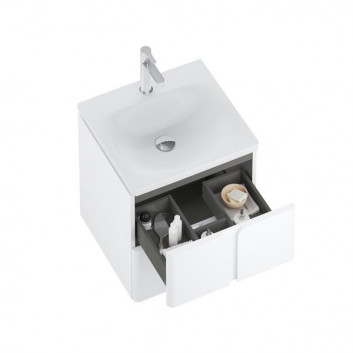 Wall mounted cabinet Ravak SD Balance 500, 50 x 46 cm, white