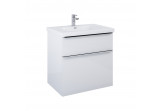 Cabinet vanity Elita Lofty, 70cm, 2 szuflady, white shine