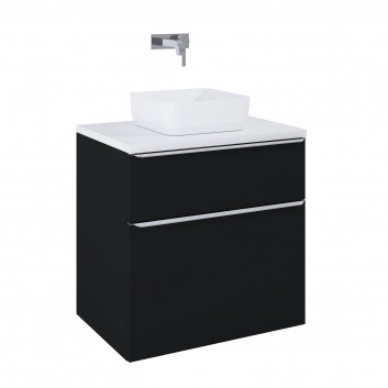 Cabinet vanity Elita Soho, 100cm, 2 szuflady, fume mat