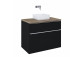 Cabinet vanity Elita Lofty, 70cm, 2 szuflady, white shine