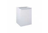 Komoda Elita Lofty, 50cm, 3 drawers, white shine