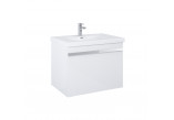 Cabinet vanity Elita Lofty, 90cm, 2 szuflady, white shine