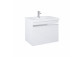 Cabinet vanity Elita Lofty, 90cm, 2 szuflady, white shine