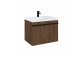 Cabinet vanity Elita Lofty, 90cm, 2 szuflady, white shine