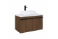 Cabinet vanity Elita Moody, 70cm, 2 szuflady, white shine