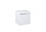 Komoda Elita Moody, 50cm, 1 drawer, white shine