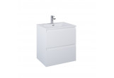 Cabinet vanity Elita Split, 60cm, 2 szuflady, white mat