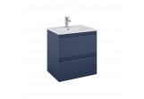 Cabinet vanity Elita Split, 60cm, 2 szuflady, navy blue mat