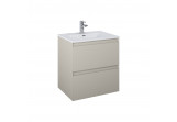 Cabinet vanity Elita Split, 60cm, 2 szuflady, fume mat