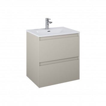 Cabinet vanity Elita Moody, 90cm, 2 szuflady, white shine