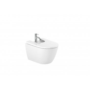 Back to wall bidet wallmounting Roca Ona, 53x36cm, white