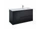 Cabinet vanity Elita Split, 120cm, left version, 2 szuflady + basket cargo, white shine