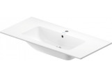 Washbasin Duravit ME by Starck 103x49 cm without battery hole - white