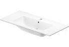 Washbasin Duravit ME by Starck 103x49 cm without battery hole - white