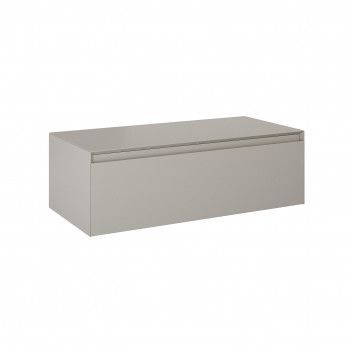 Komoda Elita Split Slim, 80cm, 1 drawer, with top, white shine