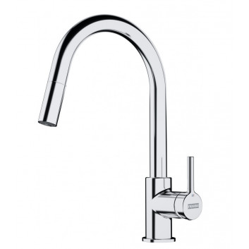 Sink mixer Franke Lina Pull-Out, standing, height 360mm, pull-out spray, chrome